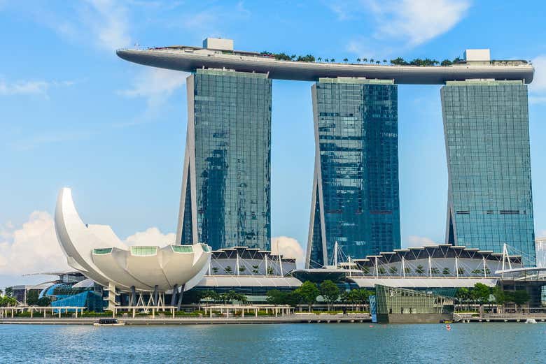 El hotel Marina Bay Sands
