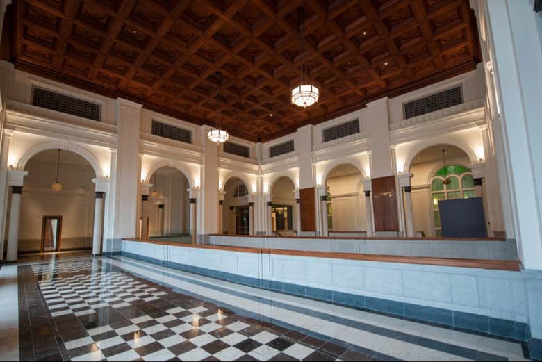 Pasillos del museo
