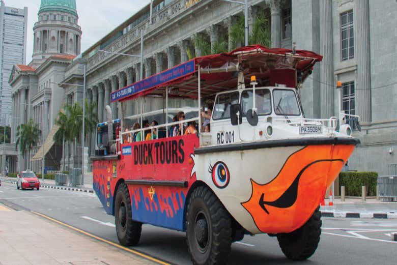 Autobús anfibio de Singapur